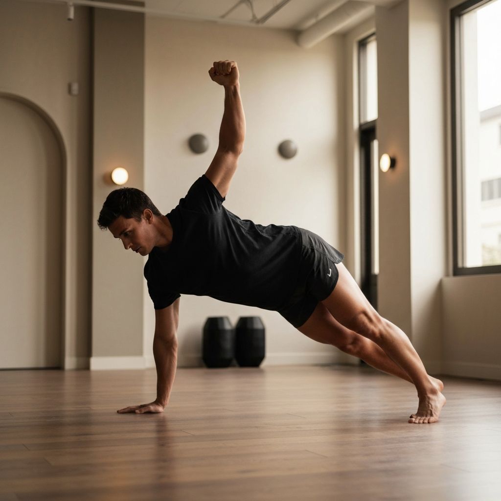 Menschen bei funktionellen Bewegungsübungen